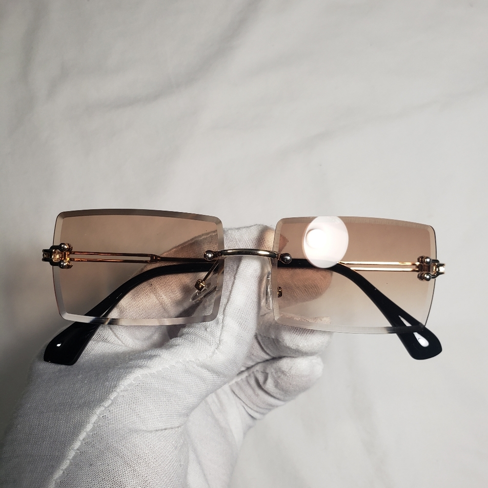 Rimless Vintage Glasses